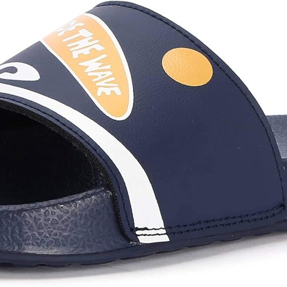 Kids Slides Shoes Non Slip Triangle Geometric Art Sandals Outdoor - Size 2 - Picture 4 of 7